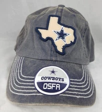 Dallas Cowboys New DCM Vega II Texas Blue Clean Up Dad Era Strapback Hat Cap