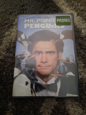 Mr. Popper's Penguins [Jim Carrey] (DVD) New Sealed