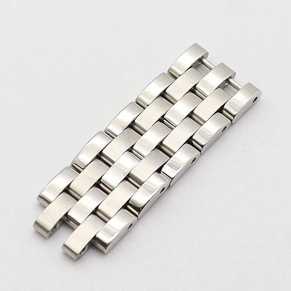 Gucci Véritable 5 Maillons 5500L Montre Homme Bracelet Ceinture Pièces Argent 15mm
