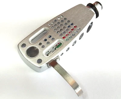 RETRO AUDIO PARTS Cabezal ligero para tocadiscos (plateado)