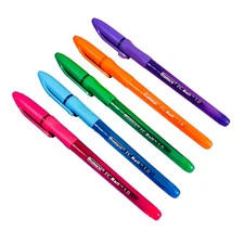 ProMarx Pens Colors Ballpoint 1.0m Comfort Grip Writing Diary Journal Calendar n