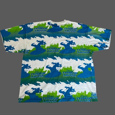 激レア 90s Disneyディズニー TYPHOON LAGOON Tシャツ USA製 90s DISNEY 