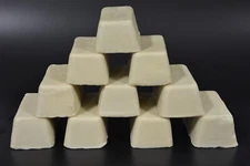 Raw African Shea Butter 1lb. Bar IVORY 100% Pure Organic Unrefined Natural Bulk