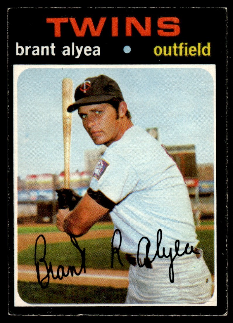 1971 O-Pee-Chee Brant Alyea Minnesota Twins #449