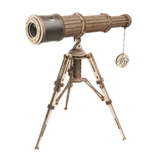 ROKR ST004 Curious Discovery 3D Wood Puzzle - Monocular Telescope
