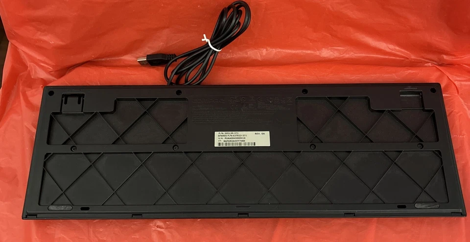 COMPAQ Wired USB Slim Keyboard PR1101U, In Excellent Condition, TESTED, Working. - Image 3 of 3