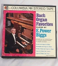 E Power Biggs Bach Organ Favorites R2R Tape 7½ IPS 4-Track Stereo Flentrop Organ