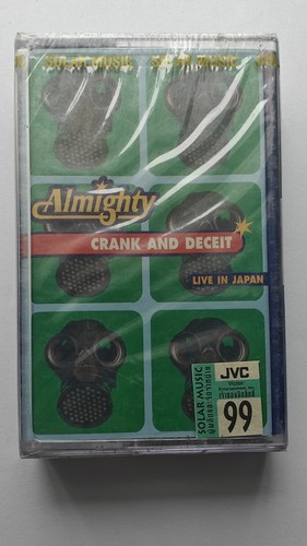 Almighty Crank And Deceit Live In Japan FACTORY SEALED cassette album - Picture 5 of 8