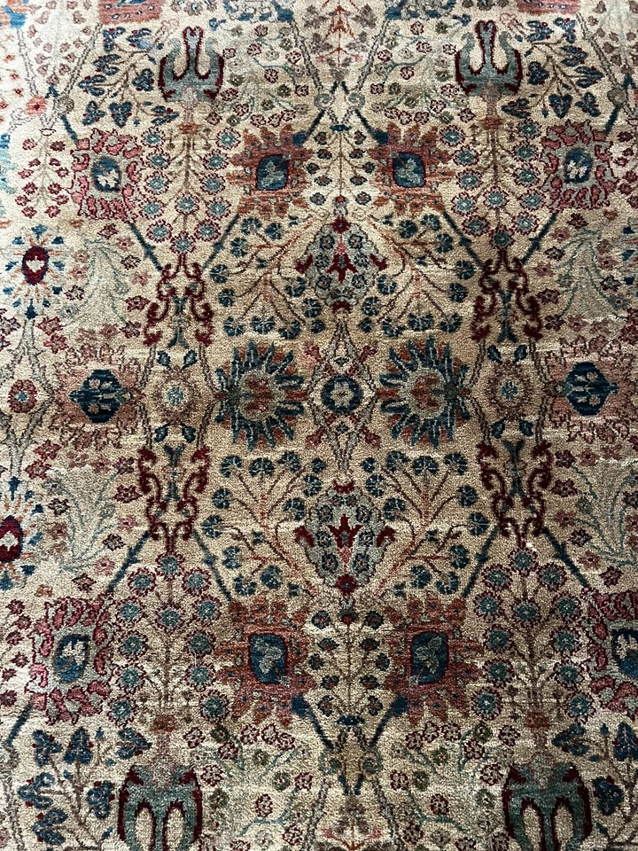 Auténtica alfombra americana de lana jarrón persa Karastan 900-901 Samovar 8'8" x 12' Foto 4 de 4