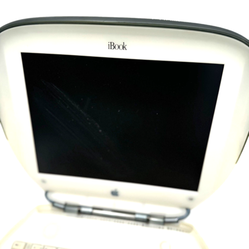 Apple iBook M6411 G3 Clamshell Vintage 192MB 10GB OS 9.1 AC100V Junk In Stock - Picture 8 of 14