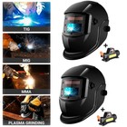 2 Pack Auto Darkening Welding Helmet Large View True Color Solar Welder Mask