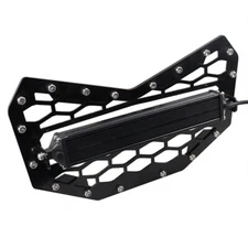 2017-2022 Maverick X3 LED Light Bar Front Bumper Mesh Grill