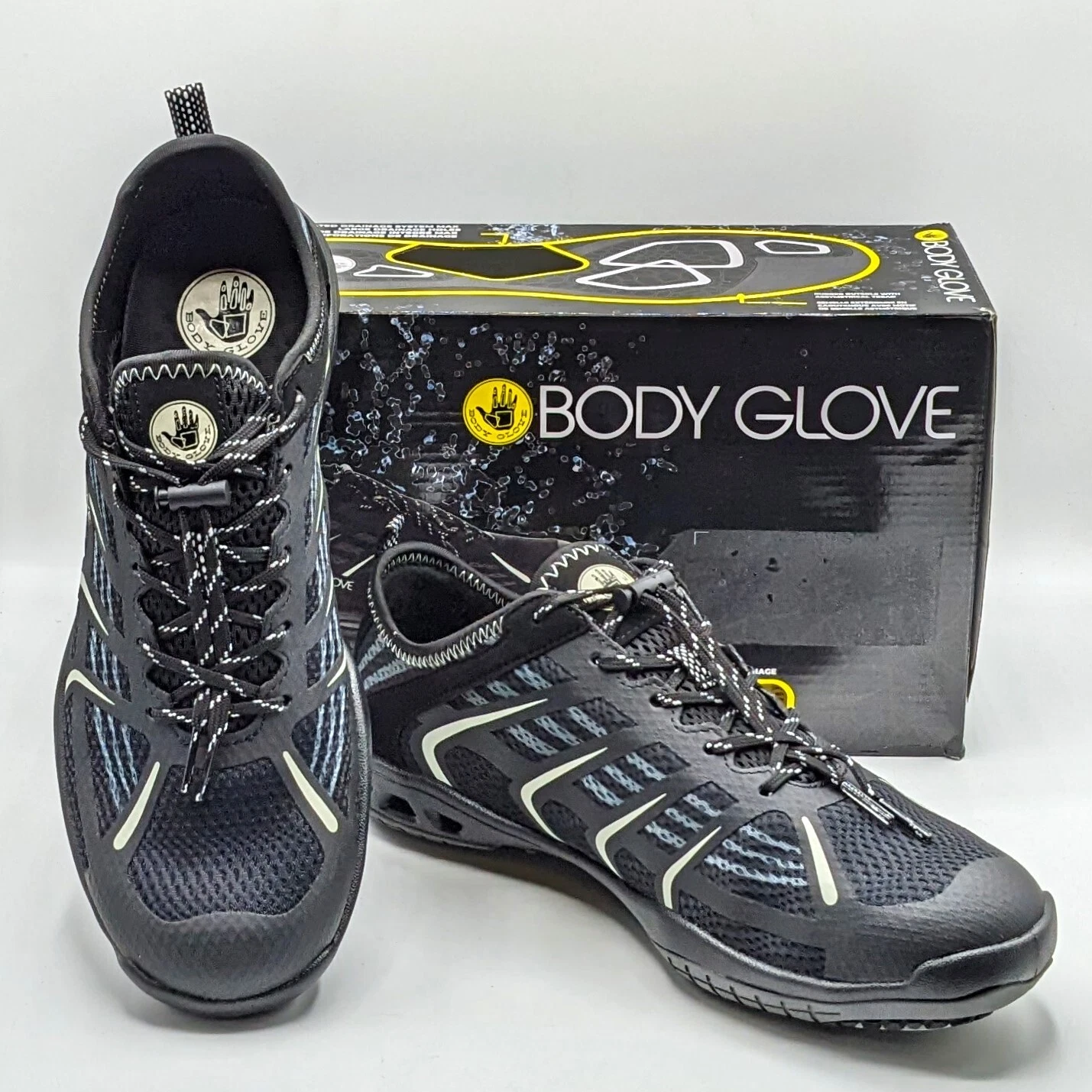 Body Glove Rapid 2.0 Men’s Ultimate Hybrid Athletic/Water Shoe [Black/Lt. Grey]
Opens in a new windo