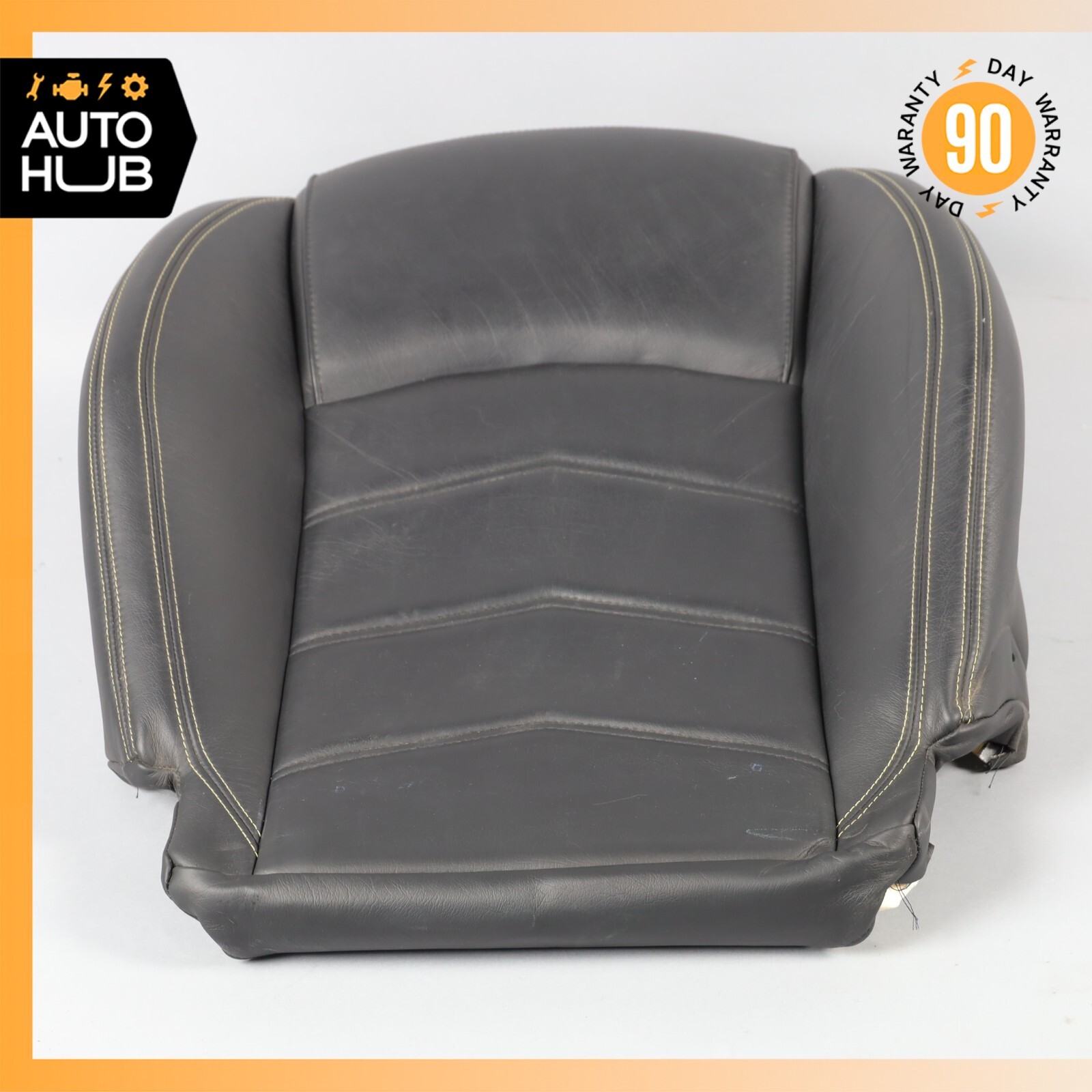 Maserati GranTurismo S M145 Front Seat Cushion Bottom Lower Right Side Black OEM