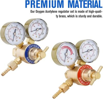 #ad Oxygen amp; Acetylene Welding Regulator Pressure Gauge Victor Type CGA540 CGA200 $40.99