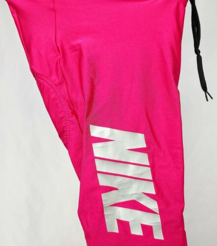NOS Nike Cycling Shorts Pink and Silver Unisex Size Small
