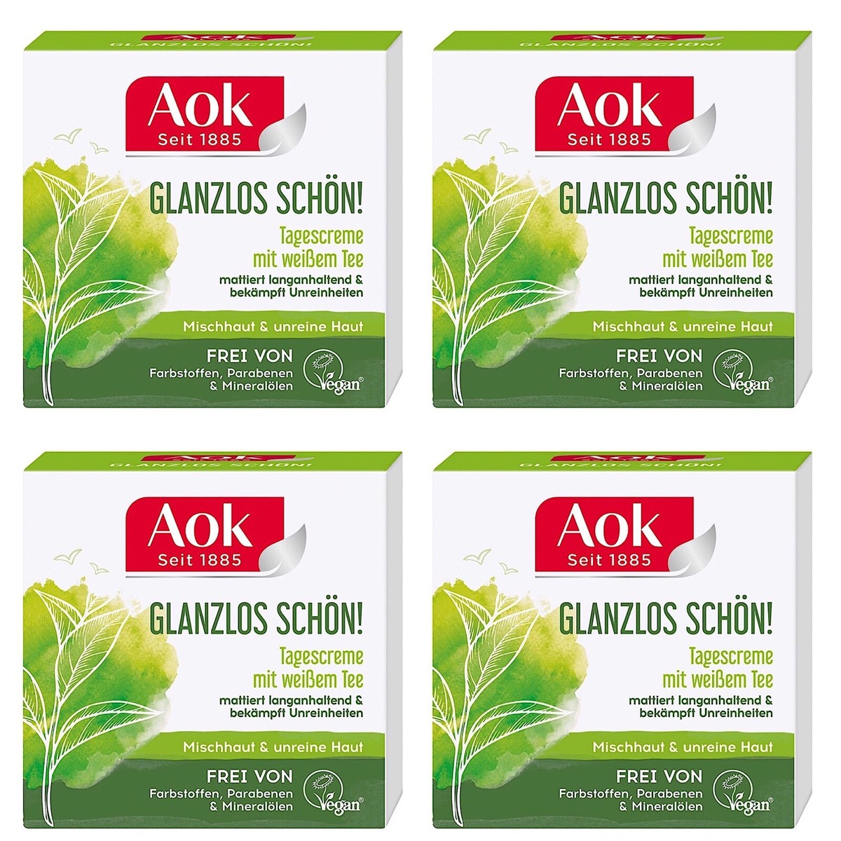 ✓ Aok mattierende TAGESPFLEGE Mischhaut-Unreine Haut gegen