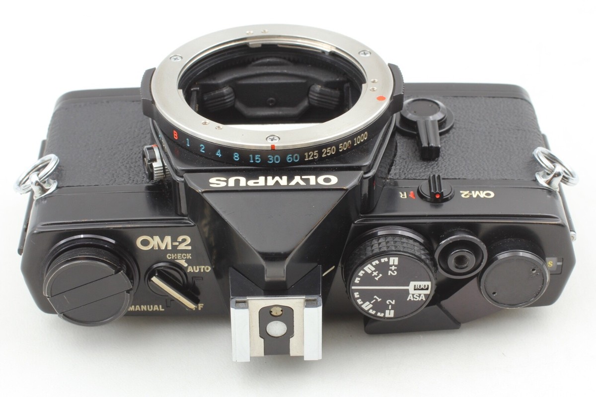 CLA'd【 Near Mint+++ w/Case 】Olympus OM-2 Black SLR 50mm F