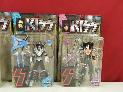 KISS Action Figures Set Of 4 ~ KISS Letters ~ McFarlane | eBay