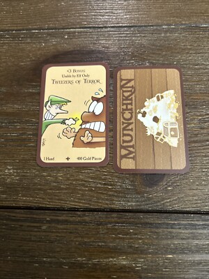 Munchkin Card -Tweezers Of Terror