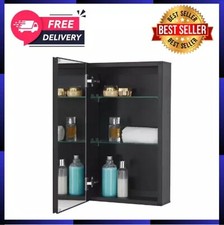 Medicine Cabinet 14 X 24 Inches Mirror Size Recessed or Surface Mount