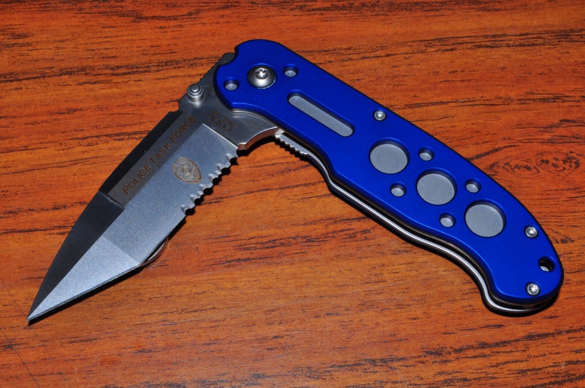POLICE TASK FORCE FINE COLT KNIFE CT0050PTF MADE IN GERMANY | eBay