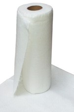 Washable and Reusable Bamboo Paper Towels - 1 Roll - 20 XL Sheets - 100% Organic