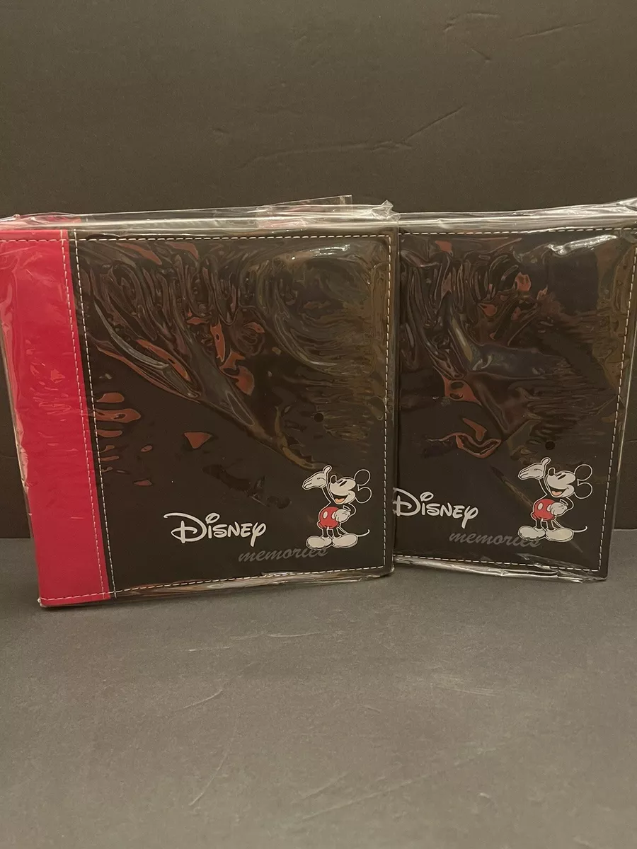 Disney Photo Album Memories 8.5 x 8.5 Post Scrapbook 40 Pockets 4x6  Pictures New