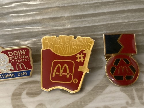 Alte McDonald's 5 Pins Menge Speede Ronald Daumen hoch Pommes #1 Was auch immer es braucht - Bild 4 von 8