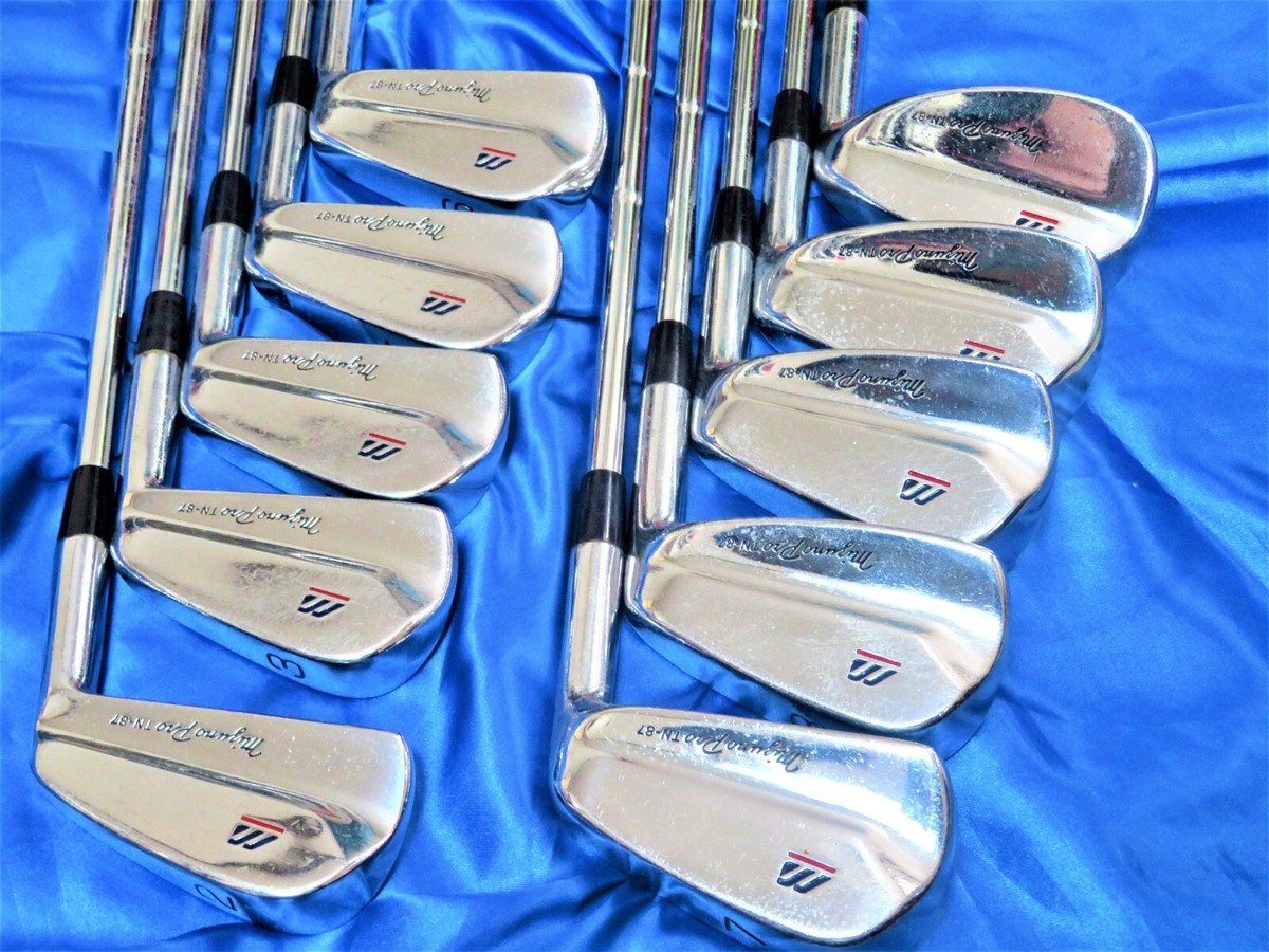 MIZUNO PRO TN-87 2-S 10Pcs Stiff Flex IRON SET FORGED NAKAJIMA | eBay