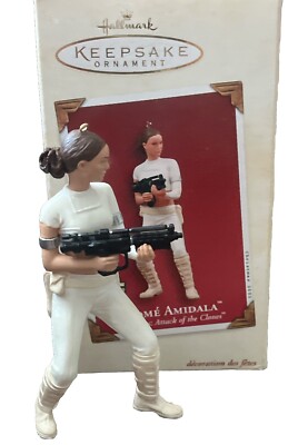 Hallmark Keepsake Ornament ~ Star Wars: Attack of the Clones 2003 Padme Amidala
