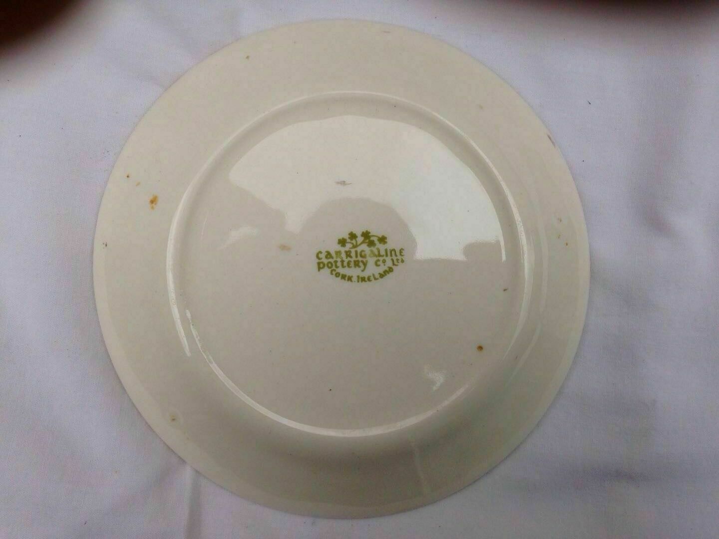Vintage Decorative Plate Made in Cork Ireland Carrigaline Pottery Co