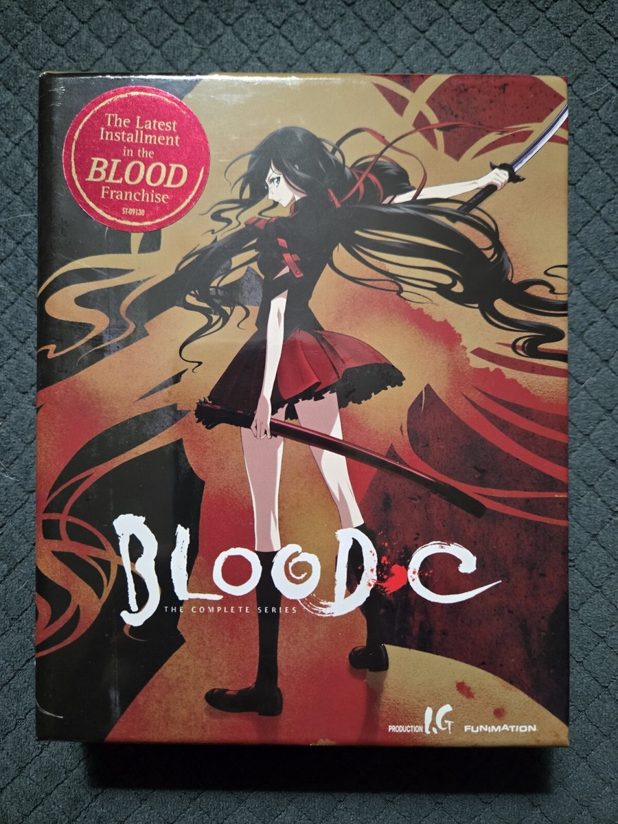 Blood-C: The Complete Series (Blu-ray/DVD, 2013, 4-Disc Set) for