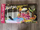 Vintage 1986 Barbie Tropical Pool & Patio Set Complete w/ Original Box Mattel