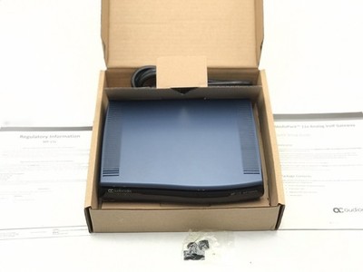 AudioCodes MP-112 2S SIP CER  GGWV00699 2FXS 3AC VoIP Gateway  Analog Adapter
