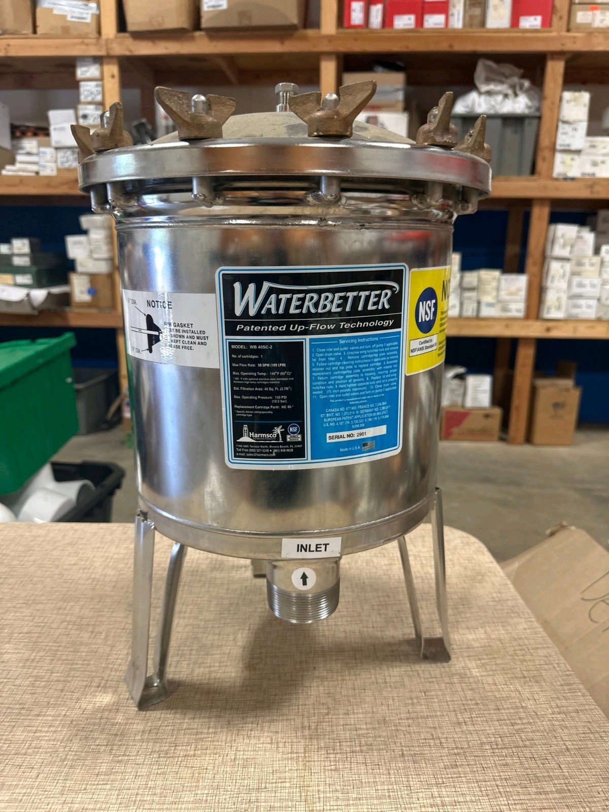 Harmsco WB-40SC WaterBetter
