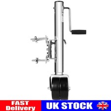 Heavy Duty Swivel Trailer Jack Boat Trailer Jack 1500 lbs with 6 Inch Dual Wheel