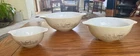 Vtg 80’s Pyrex Forest Fancies Cinderella Mixing Bowls 3pc Set #441 #442 #444