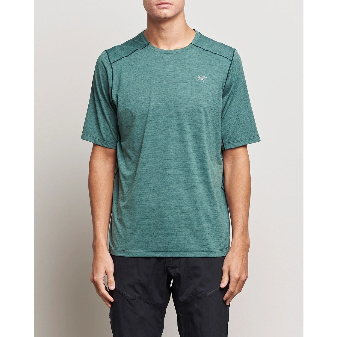 ARC'TERYX T shirt Arcteryx uomo grande blu Cormac girocollo manica corta Activewear L4 25