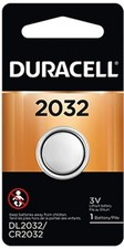 Duracell DL2032 Lithium Coin Battery, 2032 Size, 3V, 230 mAh Capacity Case...