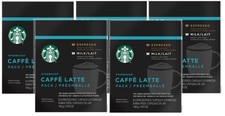 Starbucks Verismo Caf Latte Pods DISCONTINUED 2O18 5 boxes