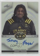 2015 Leaf US Army All-American Bowl Metal Tour Johnny Frasier #ATA-JF1 Auto 2u6