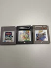 Game Boy Lot 3 Game Watch Gallery 3 Monopoly Tour de Thrash Authentic Tested