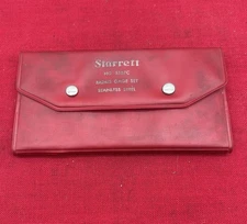 Starrett No. S167C Radius Gage Set Pouch Machinist Tool 3/64"-/2" Gauge Complete