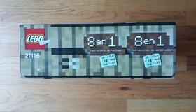 LEGO Minecraft Crafting Box 21116 Factory Sealed/ Retired