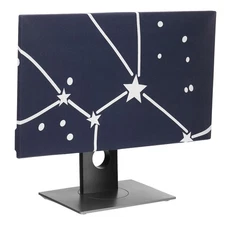 Monitor Dust Cover 22 Inch Anti-Static Dustproof Protective Cover Black