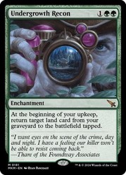 Undergrowth Recon Murders at Karlov Manor Mythic #181