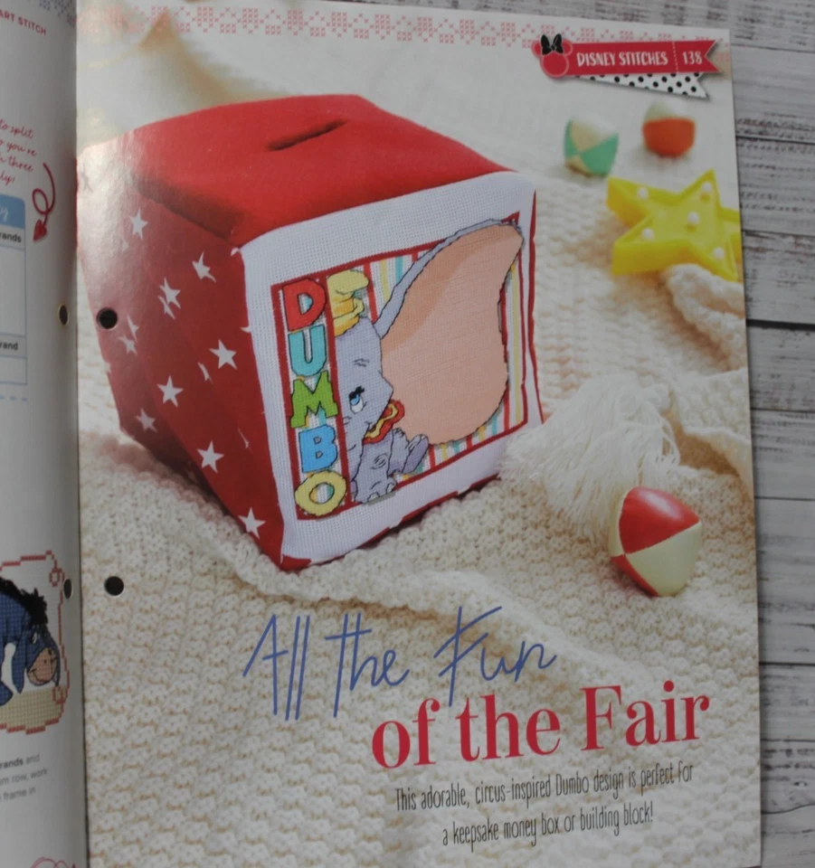 DISNEY HACHETTE cross stitch magazine ISSUE 78 please read description - Image 3 of 4