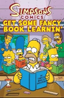 Simpsons Comics Get Some Fancy Book Learnin' Paperback Matt Groen