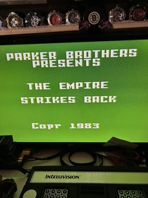 STAR WARS THE EMPIRE STRIKES BACK &  Q*BERT INTELLIVISION 2 GAME LOT! TESTED